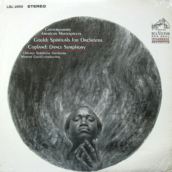 Capa de Gould* / Copland*, Chicago Symphony Orchestra, Morton Gould — Contemporary American Masterpieces: Spirituals For Orchestra