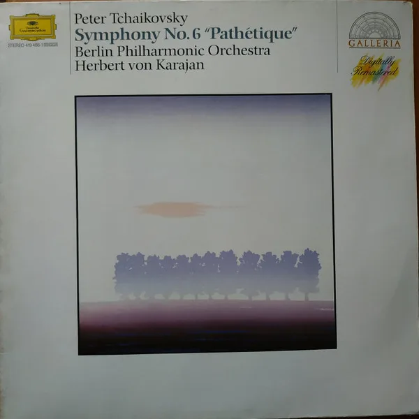 Capa de Peter Tchaikovsky* — Berliner Philharmonic Orchestra*, Herbert von Karajan