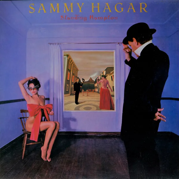 Capa de Sammy Hagar — Standing Hampton