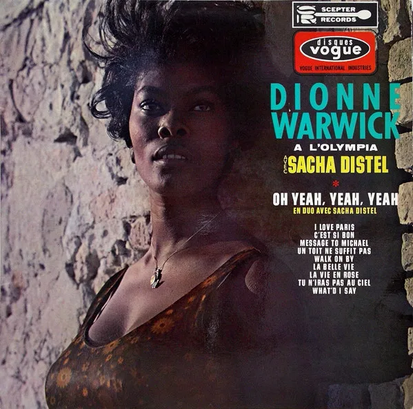 Capa de Dionne Warwick — A Paris