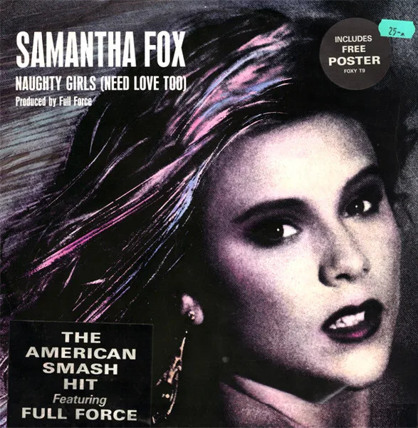 Capa de Samantha Fox — Naughty Girls (Need Love Too)