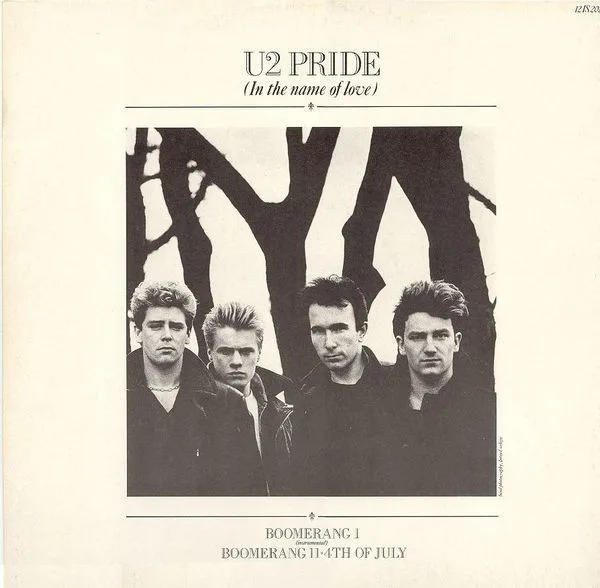 Capa de U2 — Pride (In The Name Of Love)