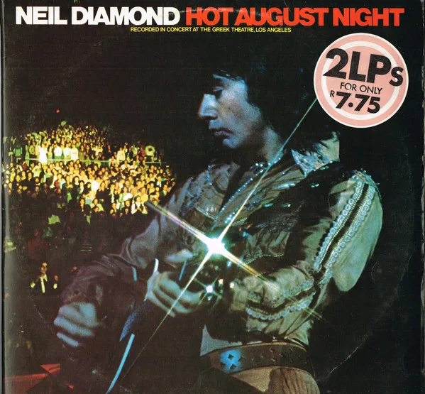 Capa de Neil Diamond — Hot August Night