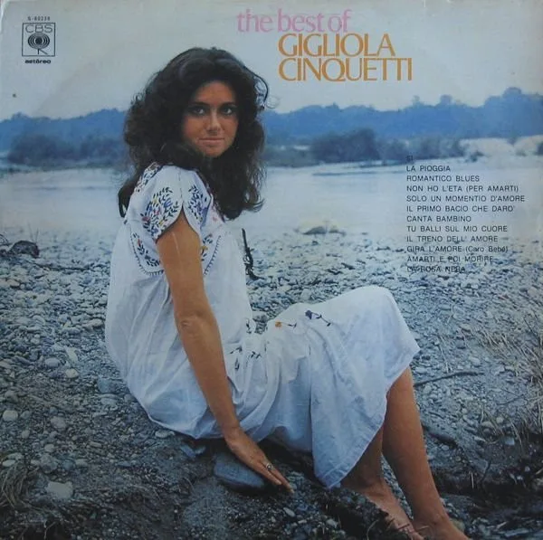 Capa de Gigliola Cinquetti — The Best Of Gigliola Cinquetti