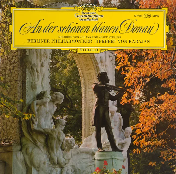 Capa de Johann*, Johann* Und Josef Strauss* — Berliner Philharmoniker · Herbert von Karajan