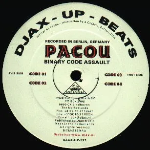 Capa de Pacou — Binary Code Assault