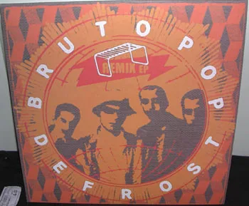 Capa de Brutopop — Defrost Remix EP