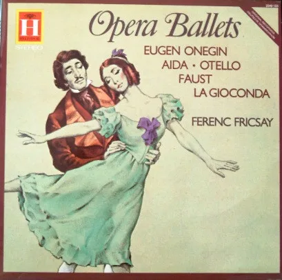 Capa de Charles Gounod / Guiseppe Verdi* / Amilcare Ponchielli / Peter Tchaikovsky* / Berlin Radio Symphony Orchestra* / Ferenc Fricsay — Opera Ballets