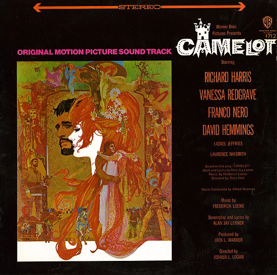 Capa de Alan Jay Lerner, Frederick Loewe* — Camelot (Original Motion Picture Sound Track)