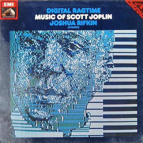 Capa de Joshua Rifkin — Digital Ragtime