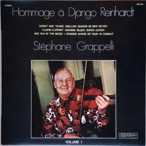 Capa de Stéphane Grappelli — Hommage A Django Reinhardt Volume 1