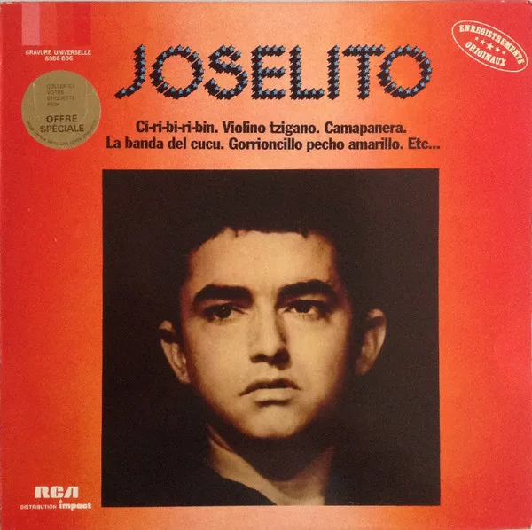 Capa de Joselito — Joselito