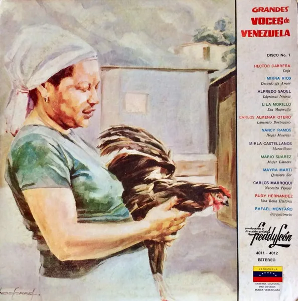Capa de Various — Grandes Voces De Venezuela