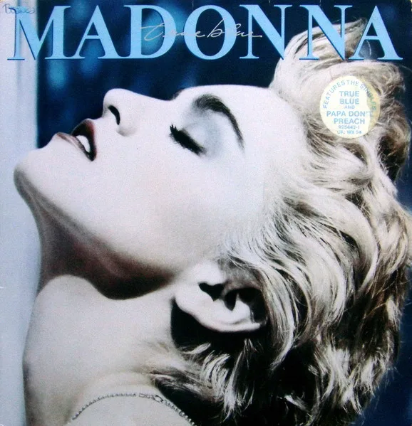 Capa de Madonna — True Blue