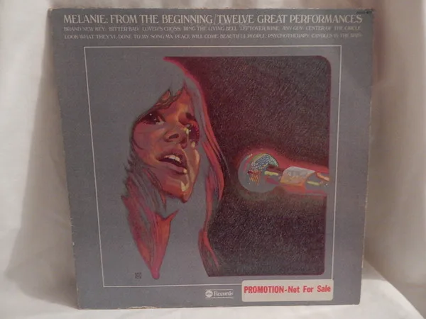 Capa de Melanie — From The Beginning / Twelve Great Performances