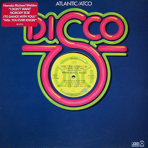 Capa de Narada Michael Walden — I Don't Want Nobody Else (To Dance With You) / Will You Ever Know