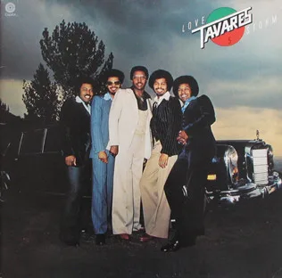Capa de Tavares — Love Storm