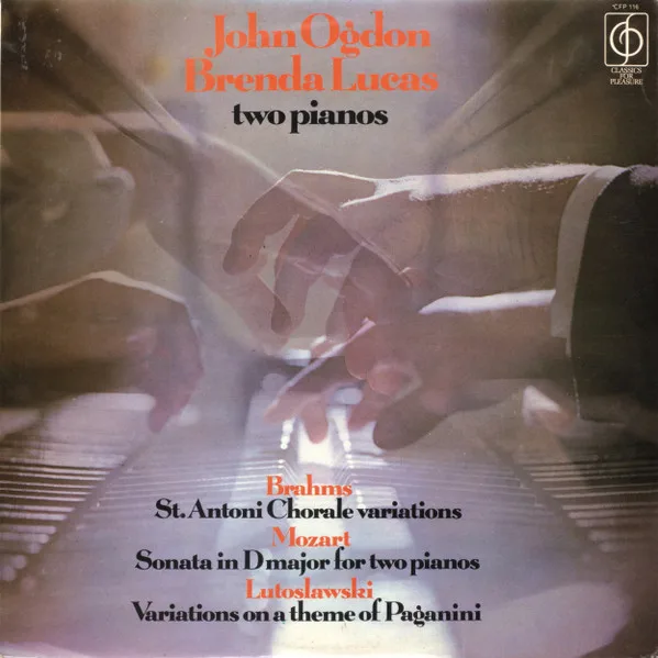 Capa de John Ogdon / Brenda Lucas — Two Pianos
