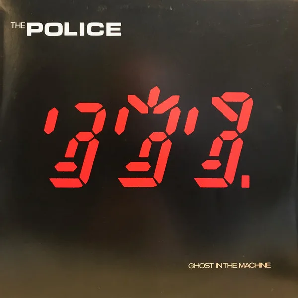 Capa de The Police — Ghost In The Machine