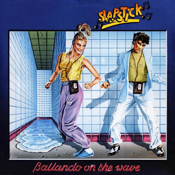 Capa de Slapstick — Ballando On The Wave