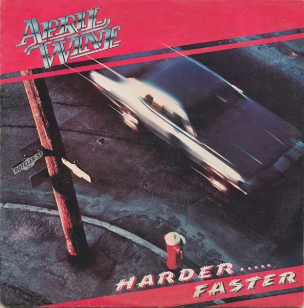 Capa de April Wine — Harder.....Faster
