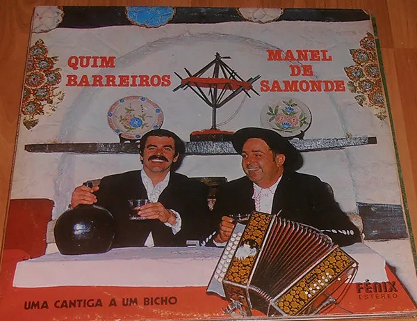 Capa de Quim Barreiros E O Manel De Samonde — Uma Cantiga A Um Bicho