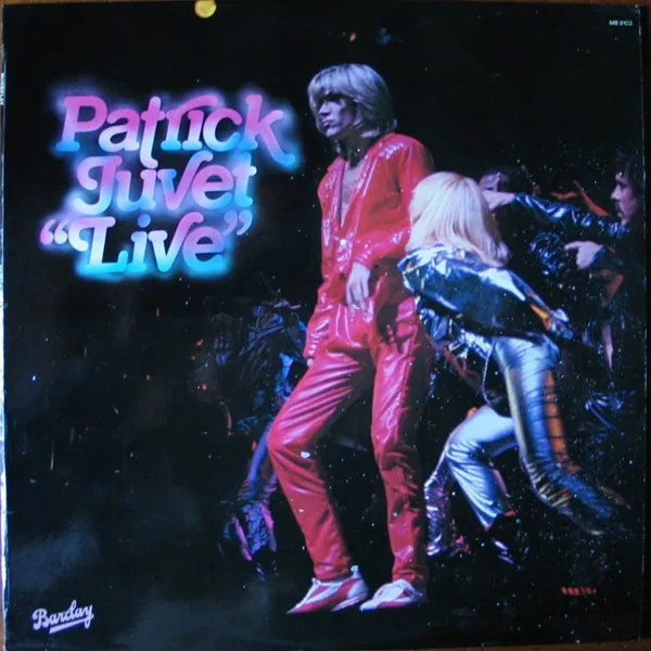 Capa de Patrick Juvet — "Live"