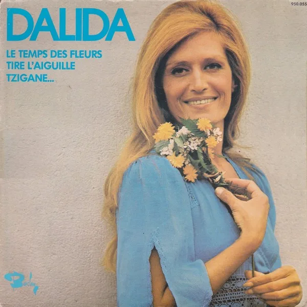 Capa de Dalida — Le Temps Des Fleurs