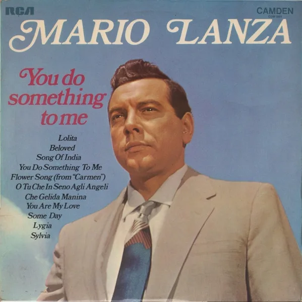 Capa de Mario Lanza — You Do Something To Me
