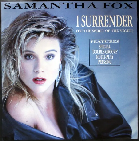 Capa de Samantha Fox — I Surrender (To The Spirit Of The Night)