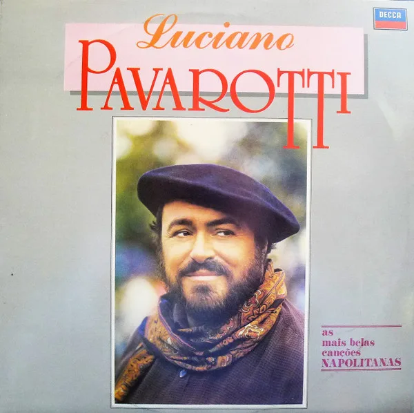 Capa de Luciano Pavarotti — As Mais Belas Canções Napolitanas
