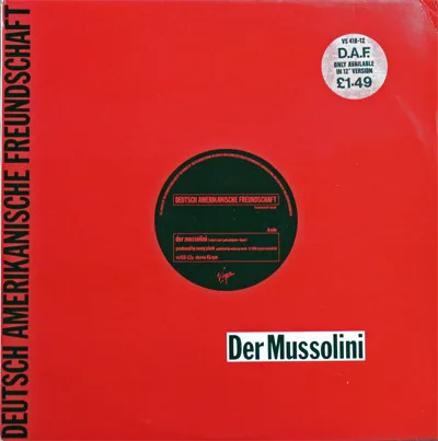 Capa de Deutsch Amerikanische Freundschaft — Der Mussolini