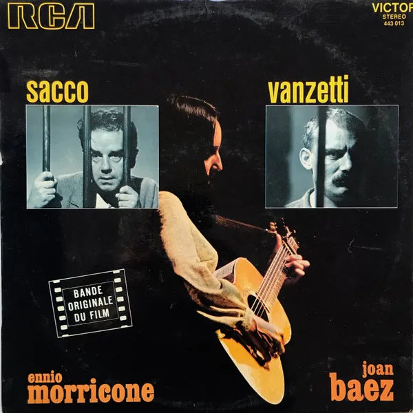 Capa de Ennio Morricone; Joan Baez — Sacco & Vanzetti (Bande Originale Du Film)