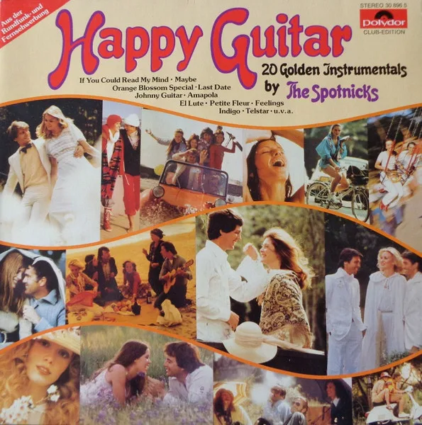 Capa de The Spotnicks — Happy Guitar