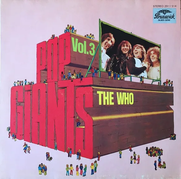 Capa de The Who — Pop Giants, Vol. 3