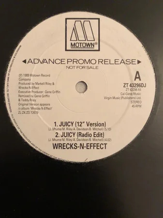 Capa de Wrecks-N-Effect — Juicy