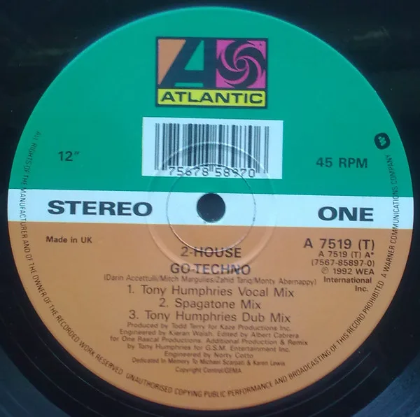 Capa de 2 House — Go Techno