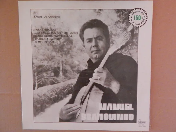 Capa de Manuel Branquinho — Fados De Coimbra