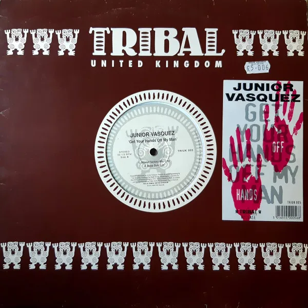 Capa de Junior Vasquez — Get Your Hands Off My Man