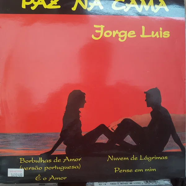 Capa de Jorge Luis — Paz Na Cama