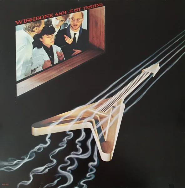 Capa de Wishbone Ash — Just Testing