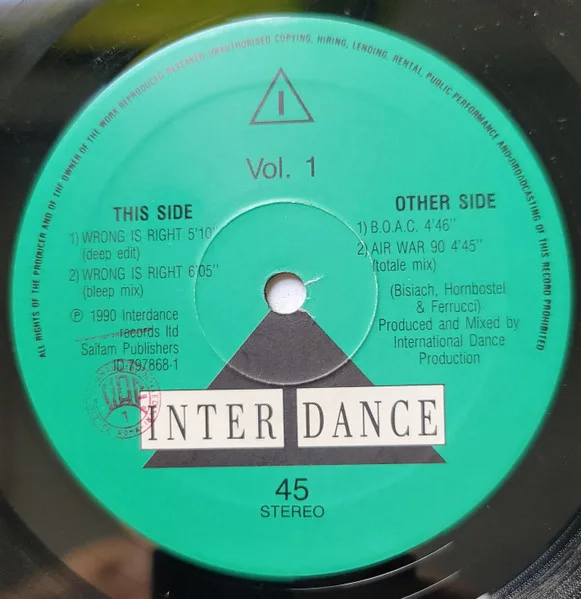 Capa de Interdance — Vol. 1