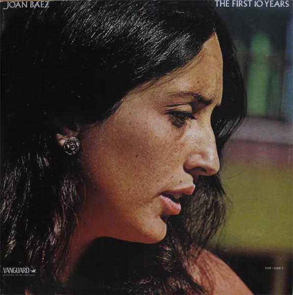 Capa de Joan Baez — The First 10 Years