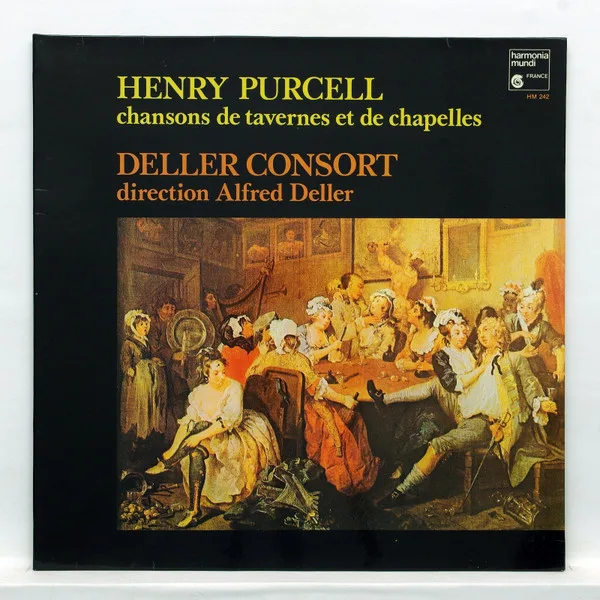 Capa de Henry Purcell — Deller Consort, Alfred Deller