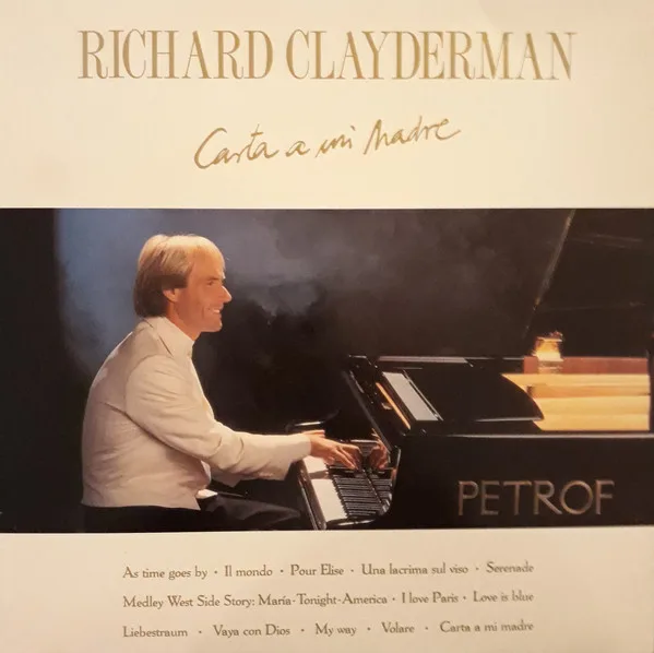 Capa de Richard Clayderman — carta a mi madre