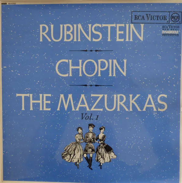 Capa de Arthur Rubinstein — Chopin The Mazurkas Volume 1