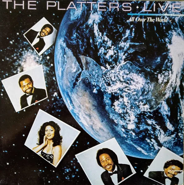 Capa de The Platters — Live