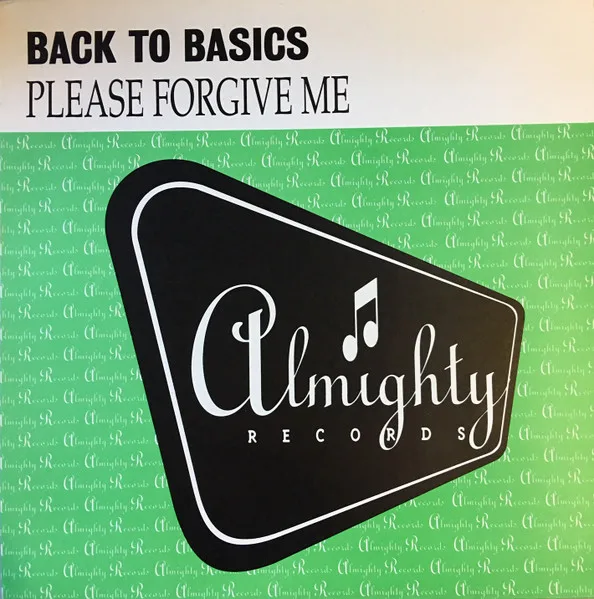 Capa de Back To Basics — Please Forgive Me