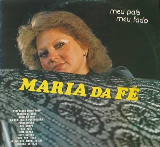 Capa de Maria Da Fé — Meu País Meu Fado