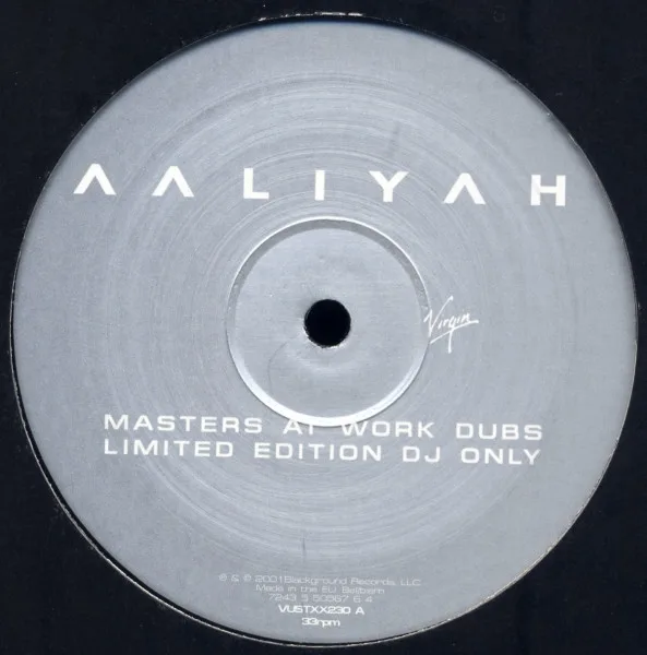 Capa de Aaliyah — More Than A Woman (Masters  At Work Dubs)